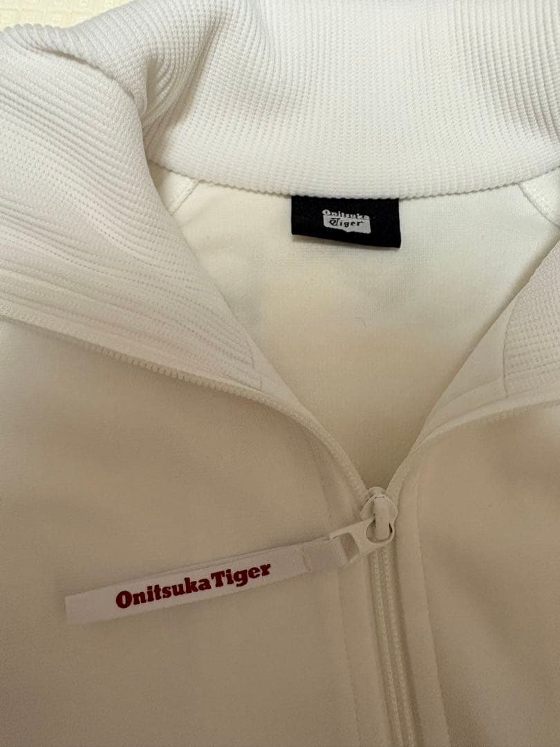 Onitsuka Tiger ホワイト ジャージジャケット