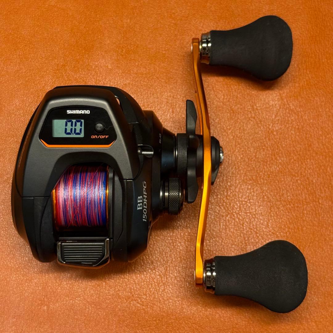 SHIMANO 21 バルケッタ BB 150DHPG／PEライン付き・極上品