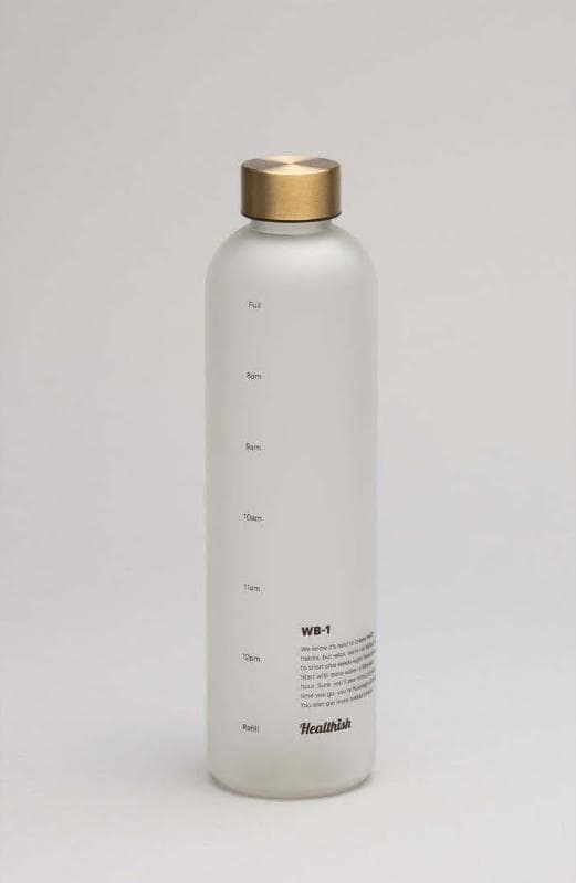 【Healthish　ヘルシッシュ】１Lドリンクボトル メモリ付 ２本セット
