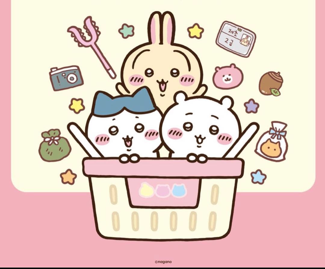 【韓国限定】ちいかわTシャツ Freeサイズ
