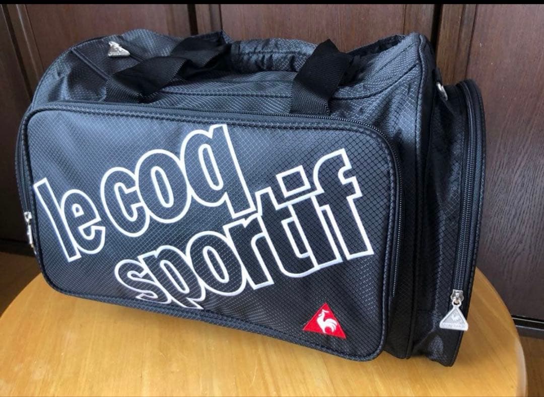 le coq sportif ルコック ボストンバッグ ブラック 美品