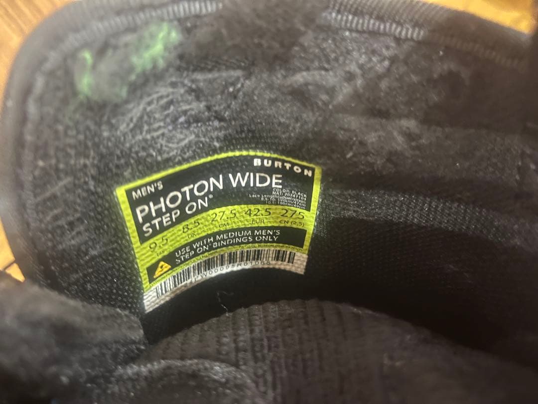 スノーボード BURTON PHOTON WIDE STEP ON 27.5cm