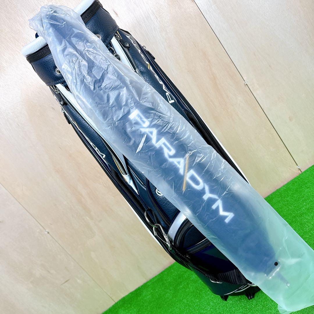 新品未使用 キャロウェイ パラダイム キャディバッグ 9.5型 3点式 ツアー