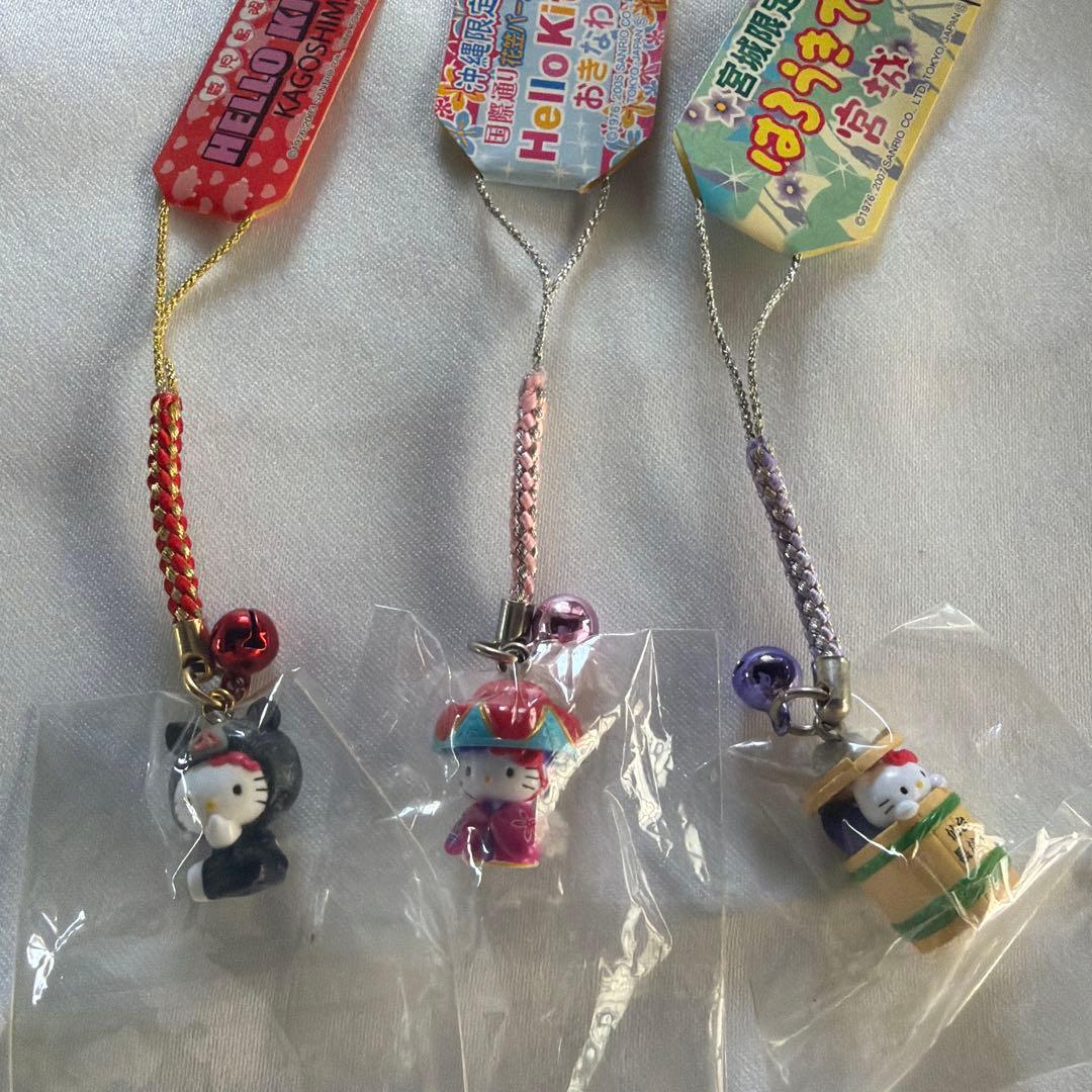 新品　ご当地ハローキティー　鹿児島　沖縄　宮城　キティちゃん　サンリオ