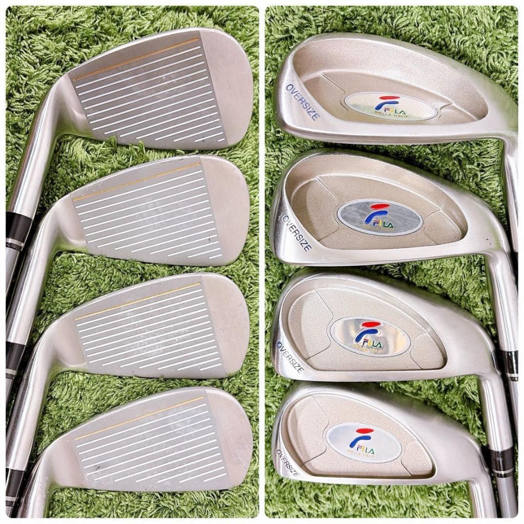 FILA フィラ レディースゴルフクラブ 7本セット FLEX L ハーフセット