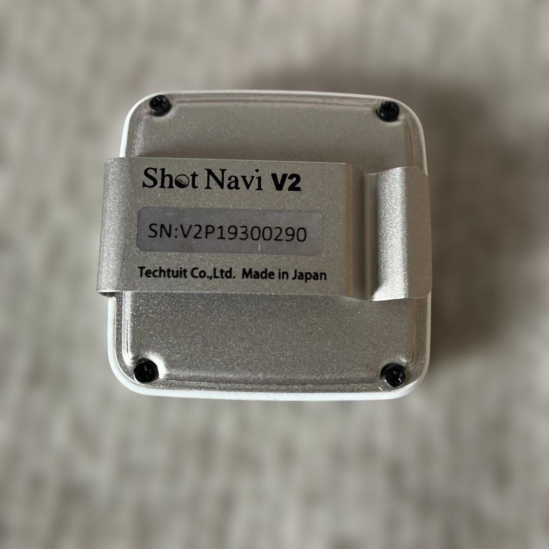 Shot Navi V2 ゴルフ GPS 音声ナビSAKURA WHITE