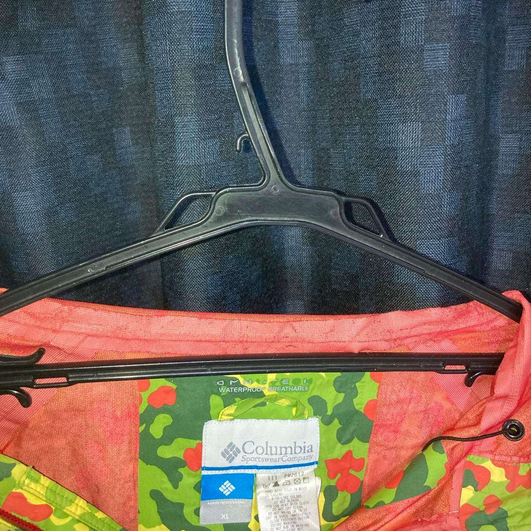 Columbia PFG コロンビア 常吉 コラボ 迷彩 カモ ナイロンパーカー