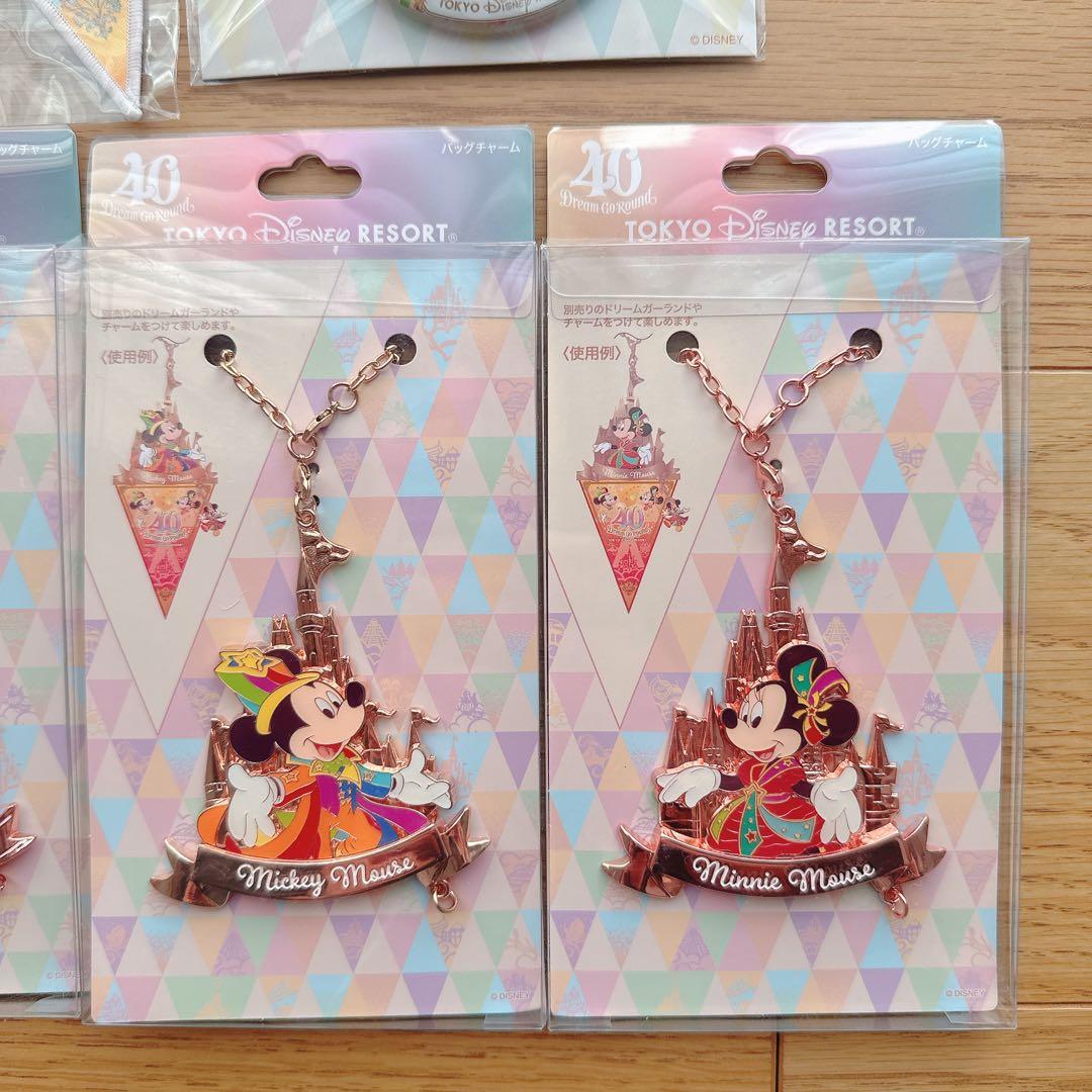 【新品】ディズニー ガーランド バッグチャーム 缶バッジ グランドフィナーレ