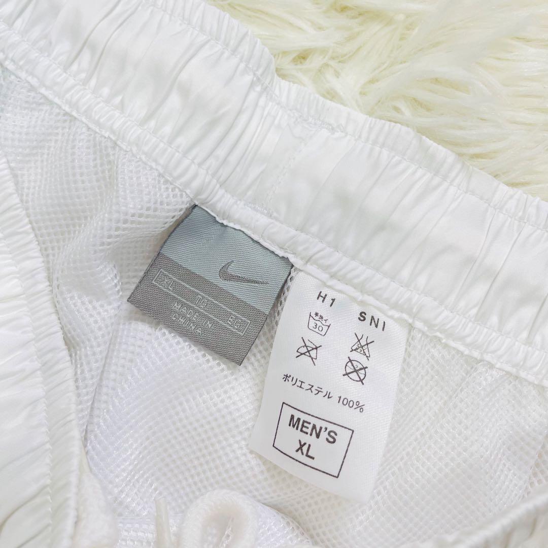美品00s OLD NIKEナイキ ナイロンパンツ ワイドパンツ シャカパン