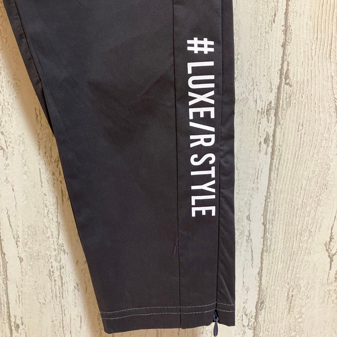 LUXE/R GOLF ストレッチ ブロード メッシュ 切り替え チノパンツ