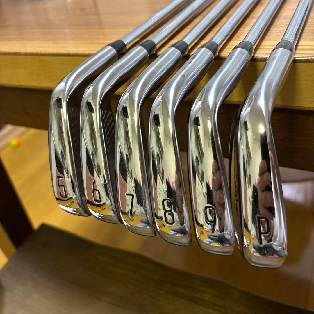美品 タイトリスト T200 左 5〜Pw レフティ