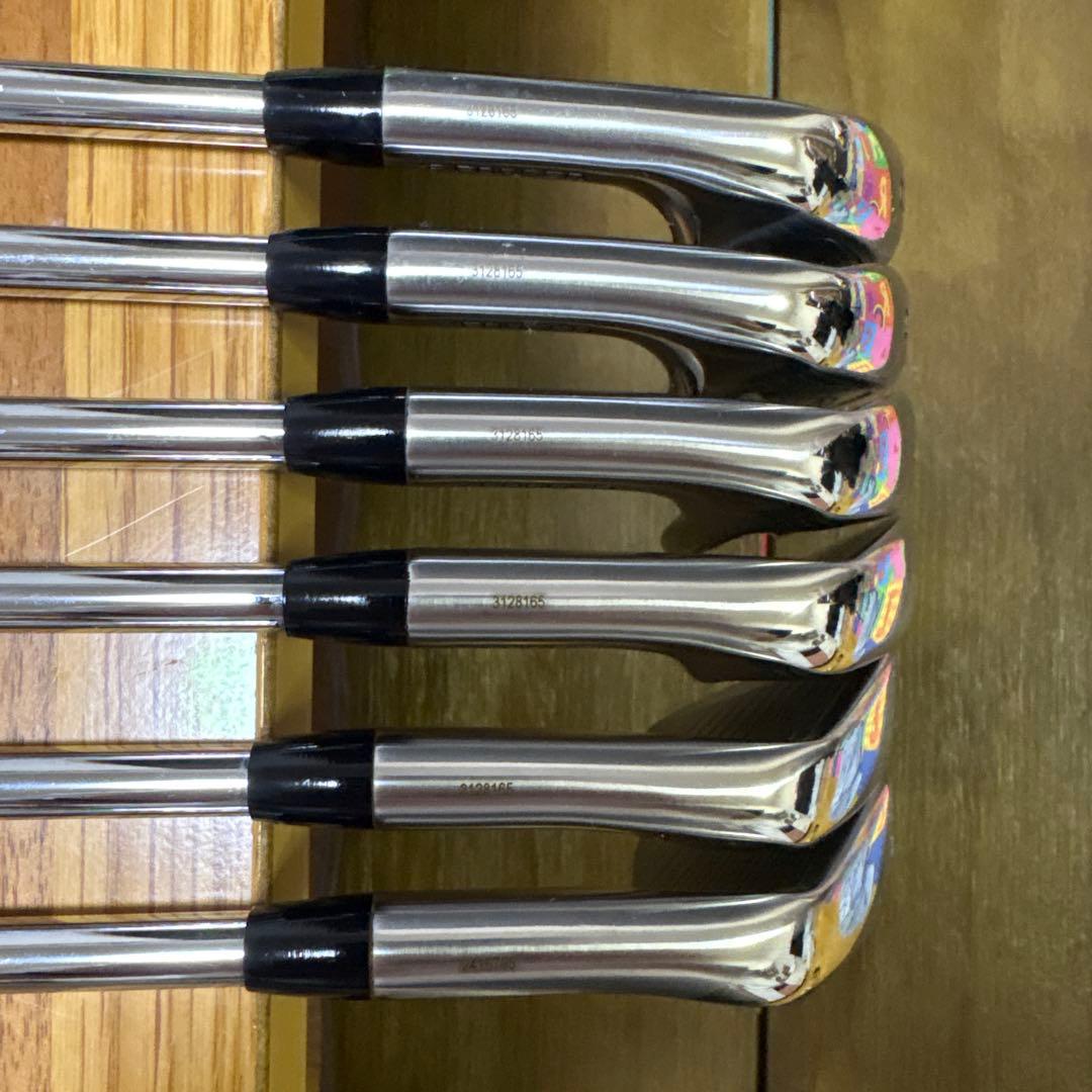 美品 タイトリスト T200 左 5〜Pw レフティ