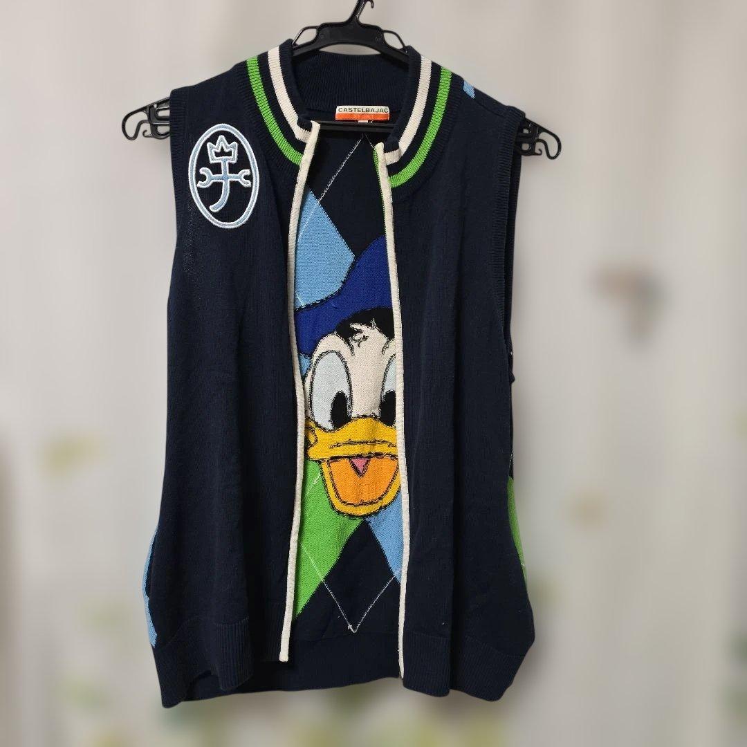 CASTELBAJAC ダック刺繍 ベスト 44