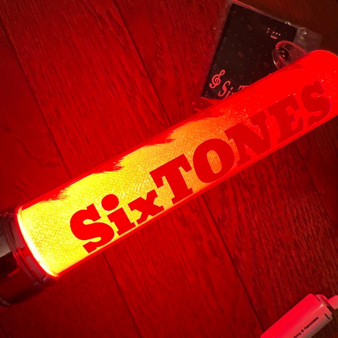 【正規品】SixTONES ペンライト チェンエラ キントレ キンブレ リング