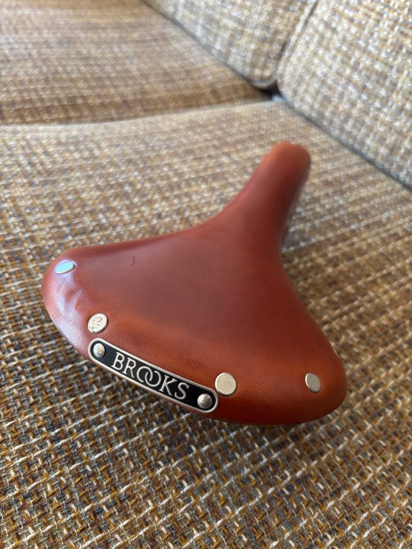 BROOKS ブラウンレザーサドル