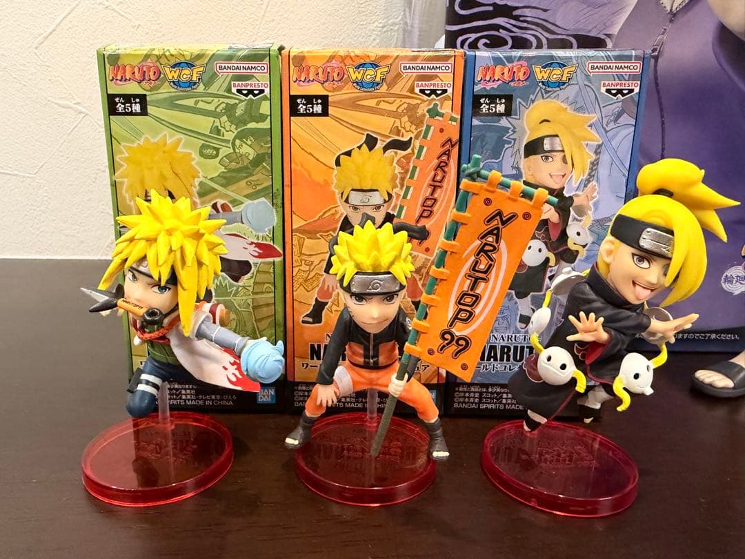 NARUTO フィギュア纏め売り　ヒナタ　ナルト　ミナト　デイダラ