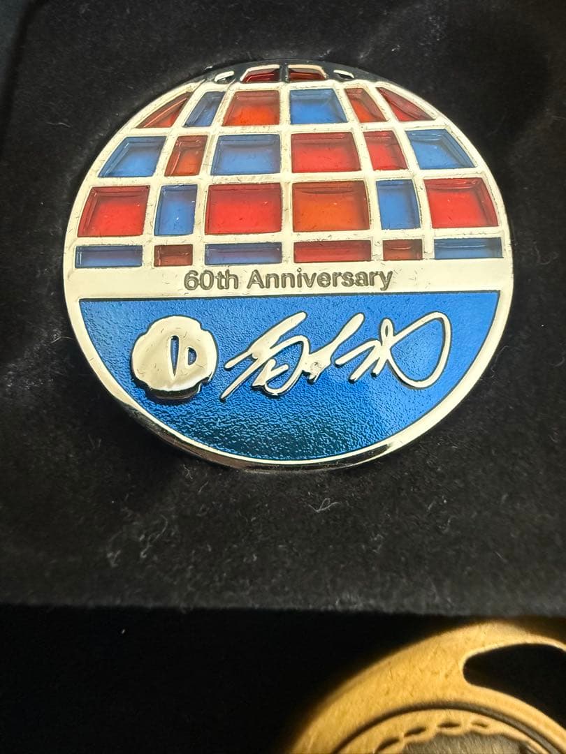 青木功　60周年記念 ゴルフマーカーとグリーン修正フォークセット