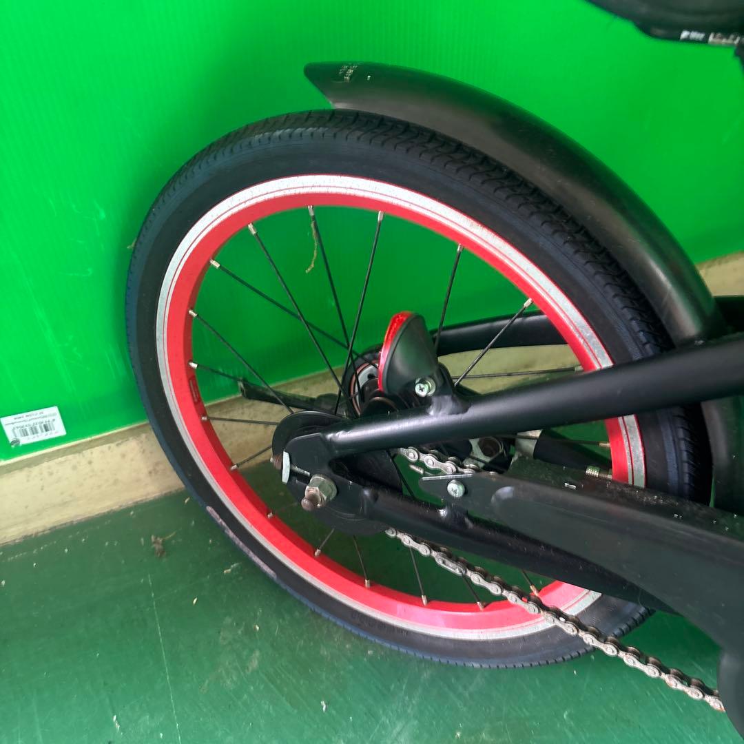BRIDGESTONE Levena 子供用自転車 18インチ ブラック/レッド