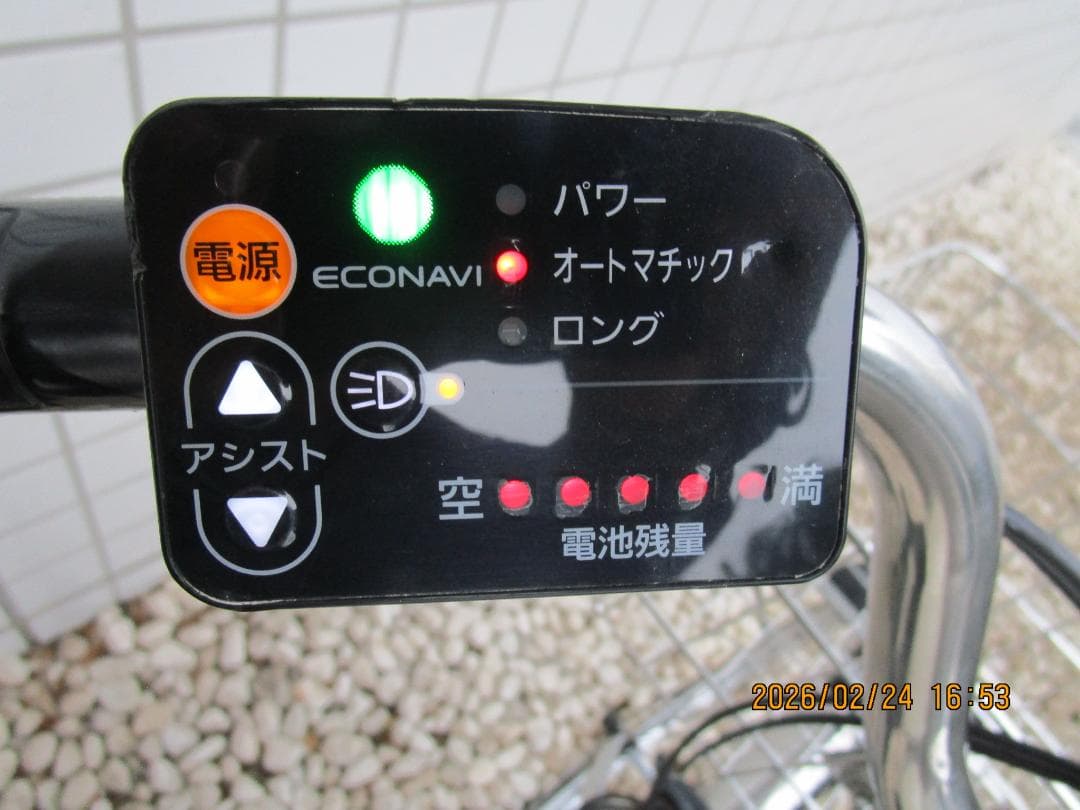 PanasonicビビFX(２０１７年)２６型(１２Ah)電動自転車