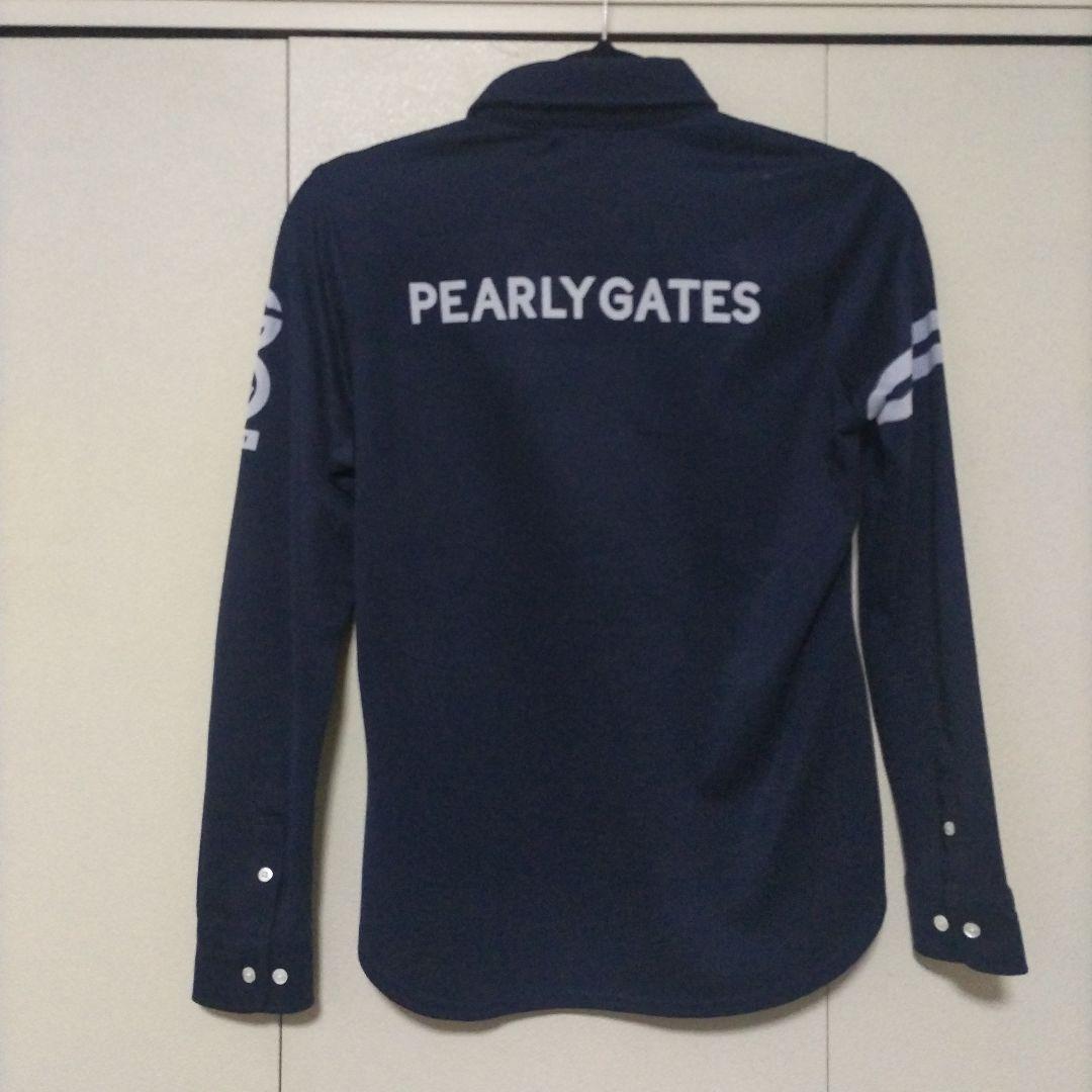 PEARLY GATES ネイビー 長袖シャツ サイズ0