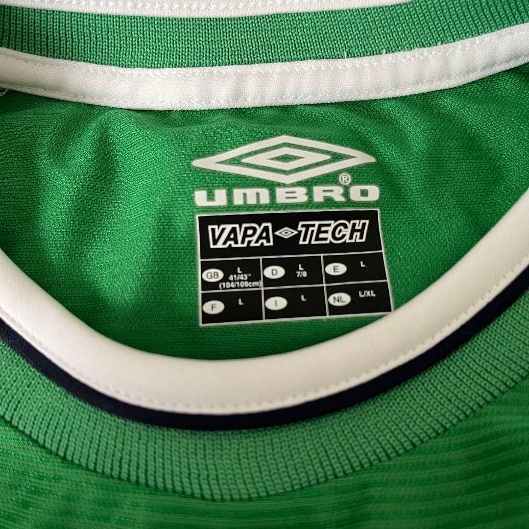 アイルランド代表 Umbro グリーンシャツ