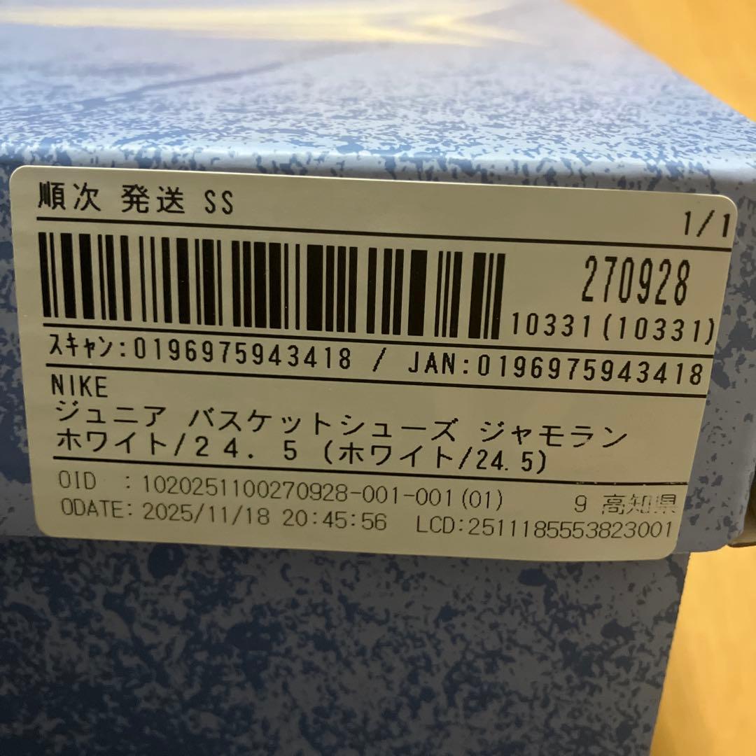 Nike バスケットボールシューズ JA1 24.5cm