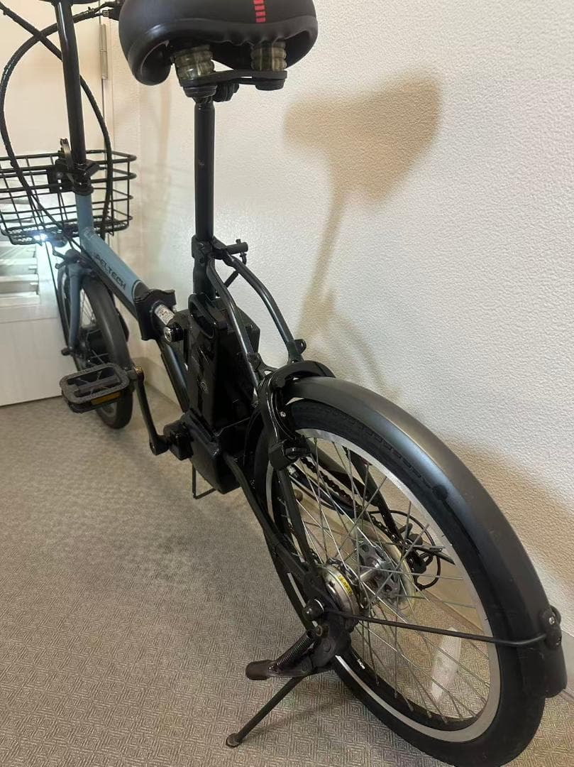 『配送可』ＰＥＬＴＥＣＨペルテック ＴＤＮ－２０８Ｌ折りたたみ電動アシスト自転車