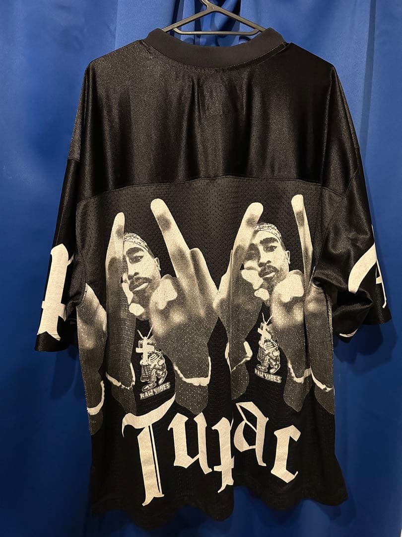 Wacko Maria 2Pac オーバーサイズフットボールシャツ
