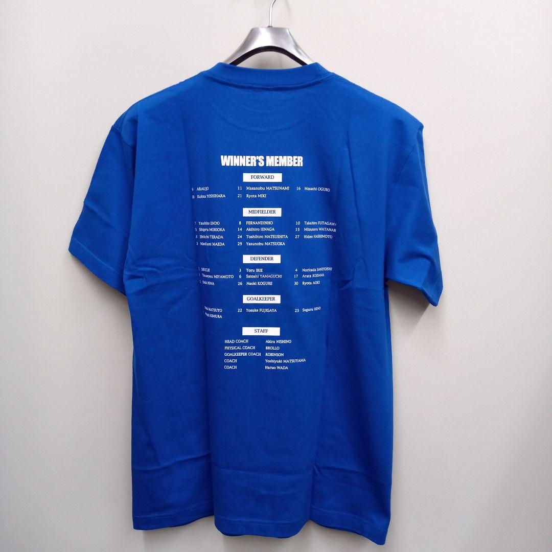 新品未使用 宮本恒靖 直筆サイン入り ガンバ大阪 2005年チャンピオンTシャツ