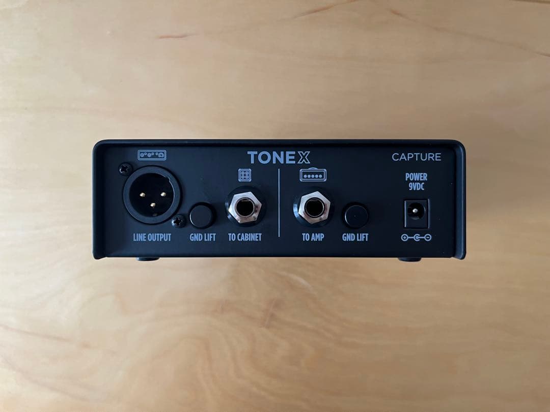 ギター TONEX CAPTURE