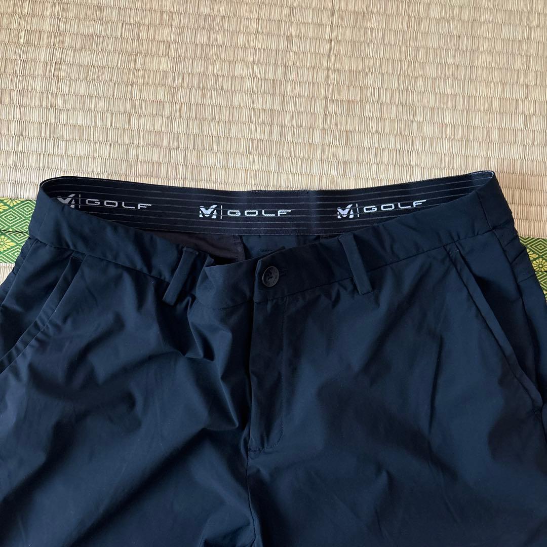 美品 MILLET GOLF ミレー アウトドアパンツ ブラック