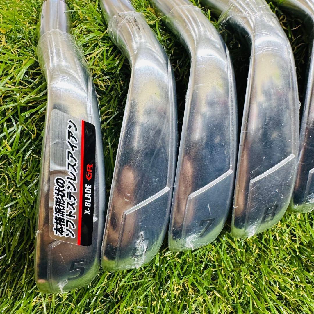【希少・未使用】TOURSTAGE X-BLADE GR アイアンセット 7本
