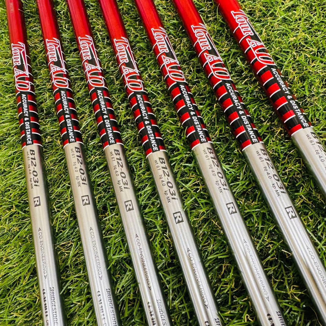 【希少・未使用】TOURSTAGE X-BLADE GR アイアンセット 7本