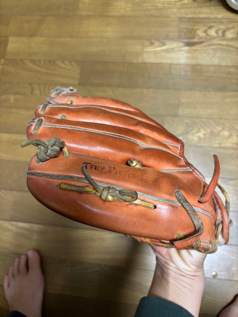 Slugger 硬式グローブ オレンジ