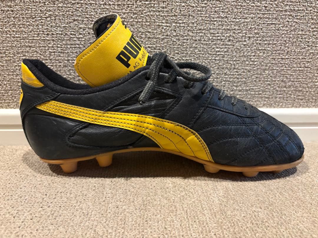 【中古】PUMA パラメヒコ ブラック×イエロー