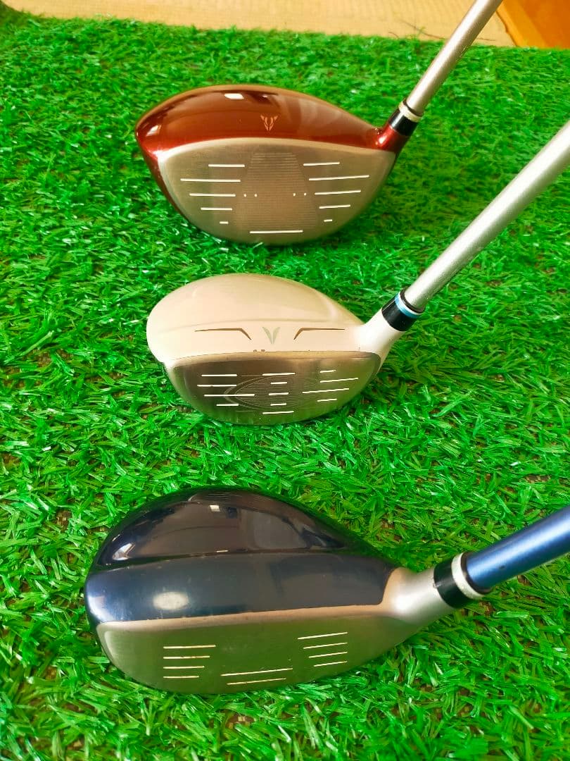 美品⭐️ゼクシオ12⭐️レディース 3本ドライバーフェアウェイウッドハイブリッド