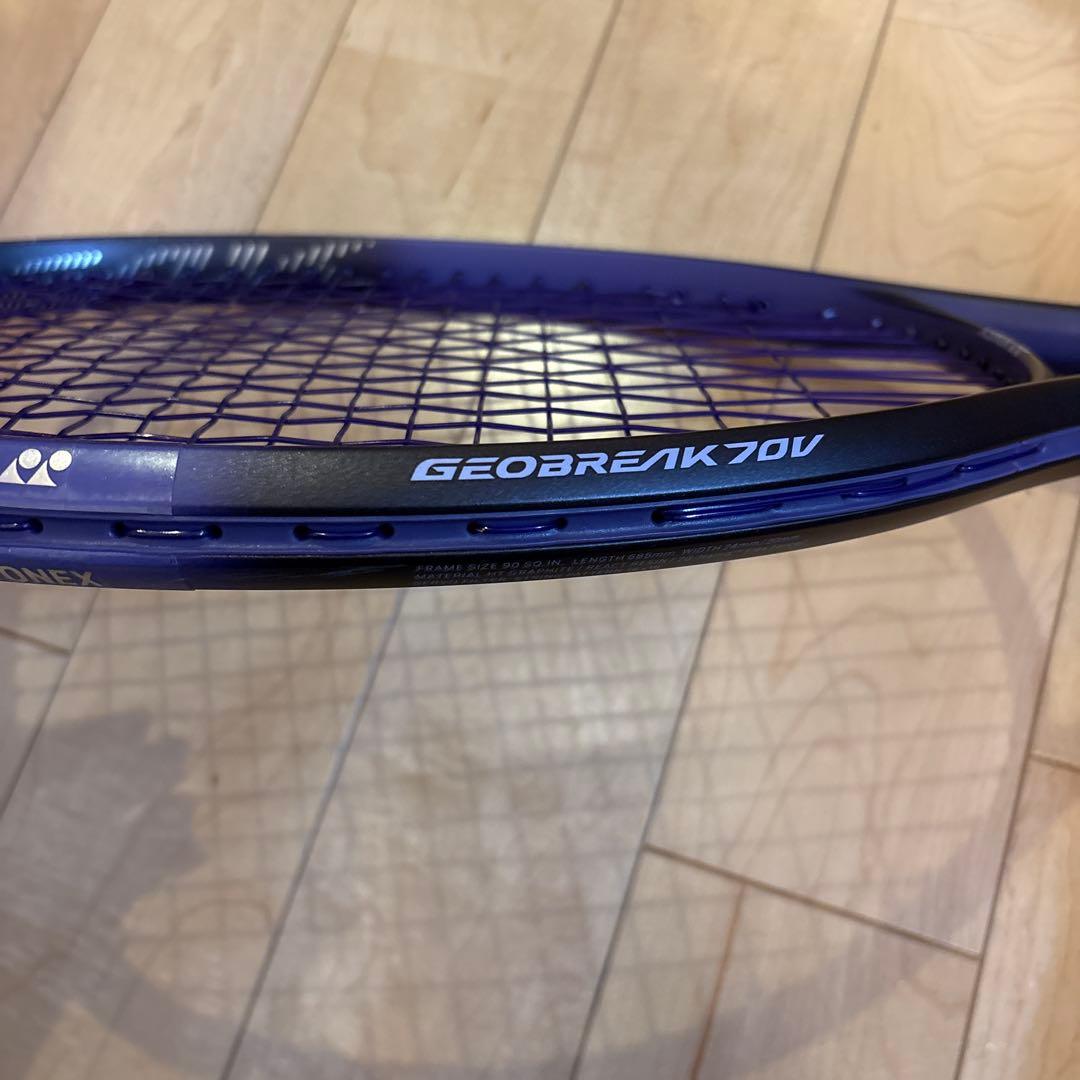 【超美品】YONEX ジオブレイク 70V 紫 軟式ラケット