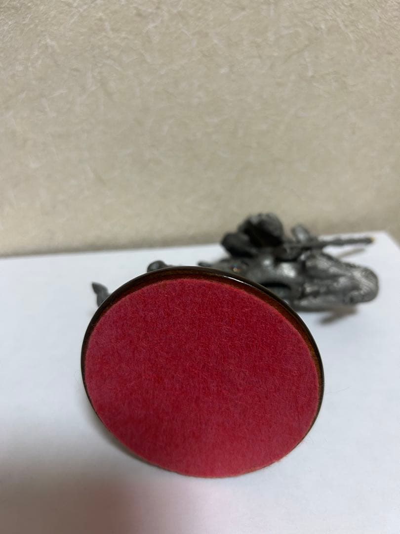 ドラゴンフィギュア 金属製 約16.5cm