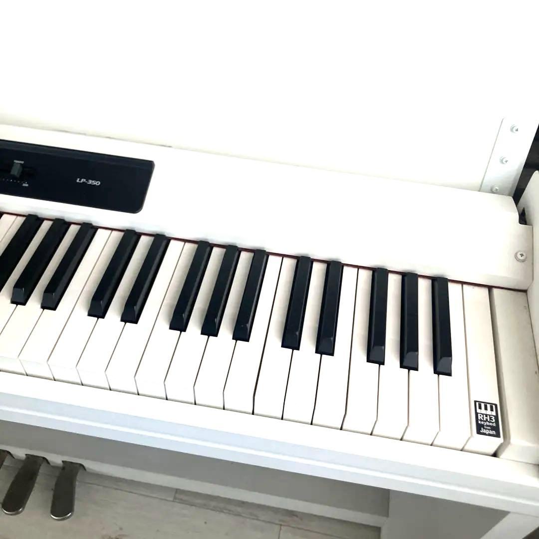 KORG LP-350 ホワイト 88鍵電子ピアノ　３月３０日迄 出品