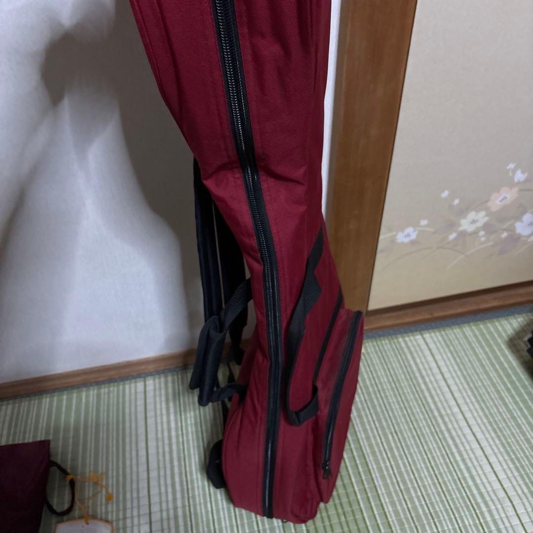 三味線　綾杉胴　和楽器　バチ　撥　弦　駒　ケース　金ボソ
