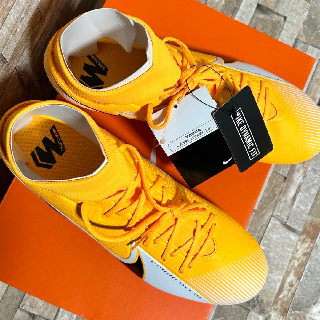 【新品】NIKE ナイキ／グラデーション サッカースパイク シューズ廃盤アイテム