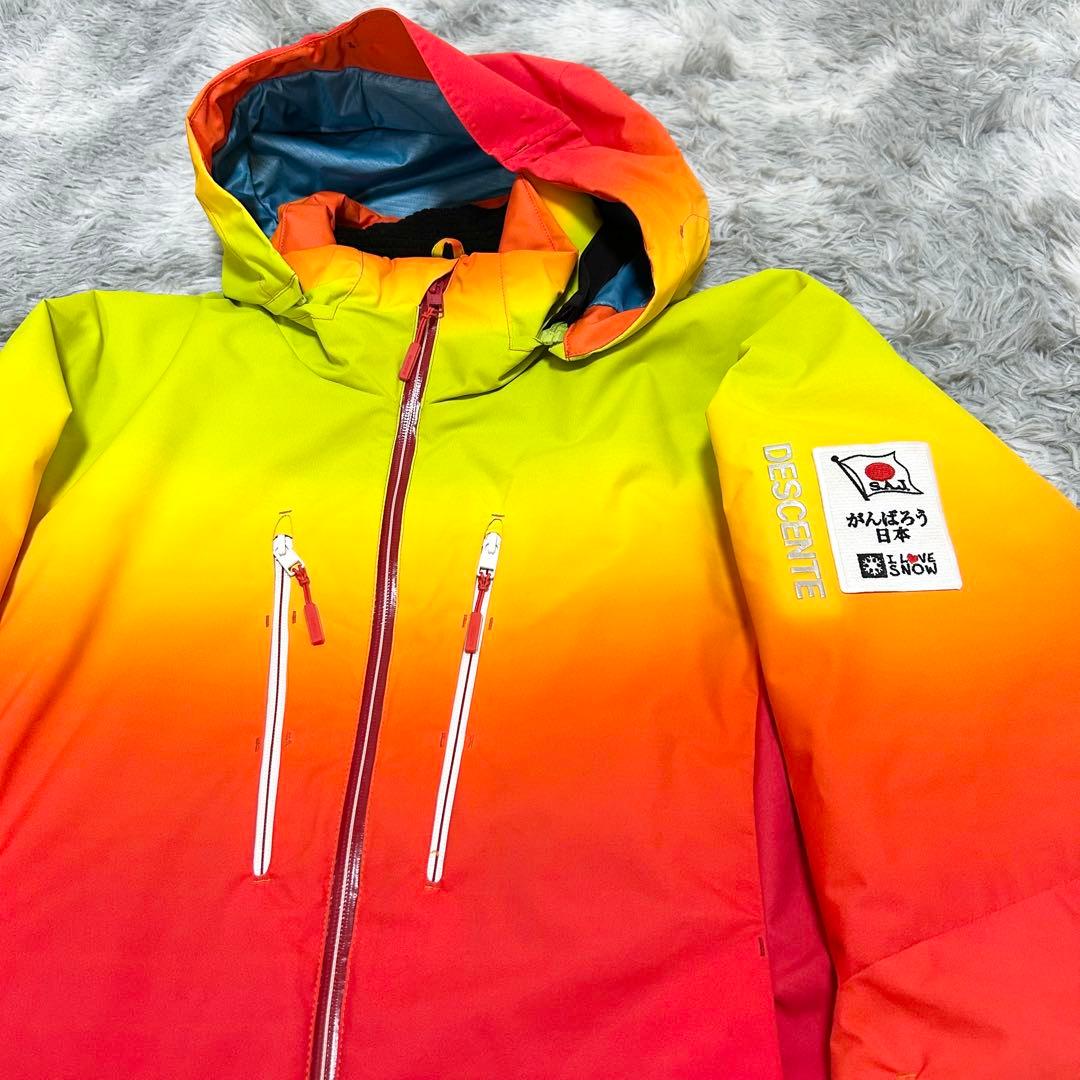 ✨激レア✨ 【DESCENTE】 デサント スキーウェア マルチカラー デモ系