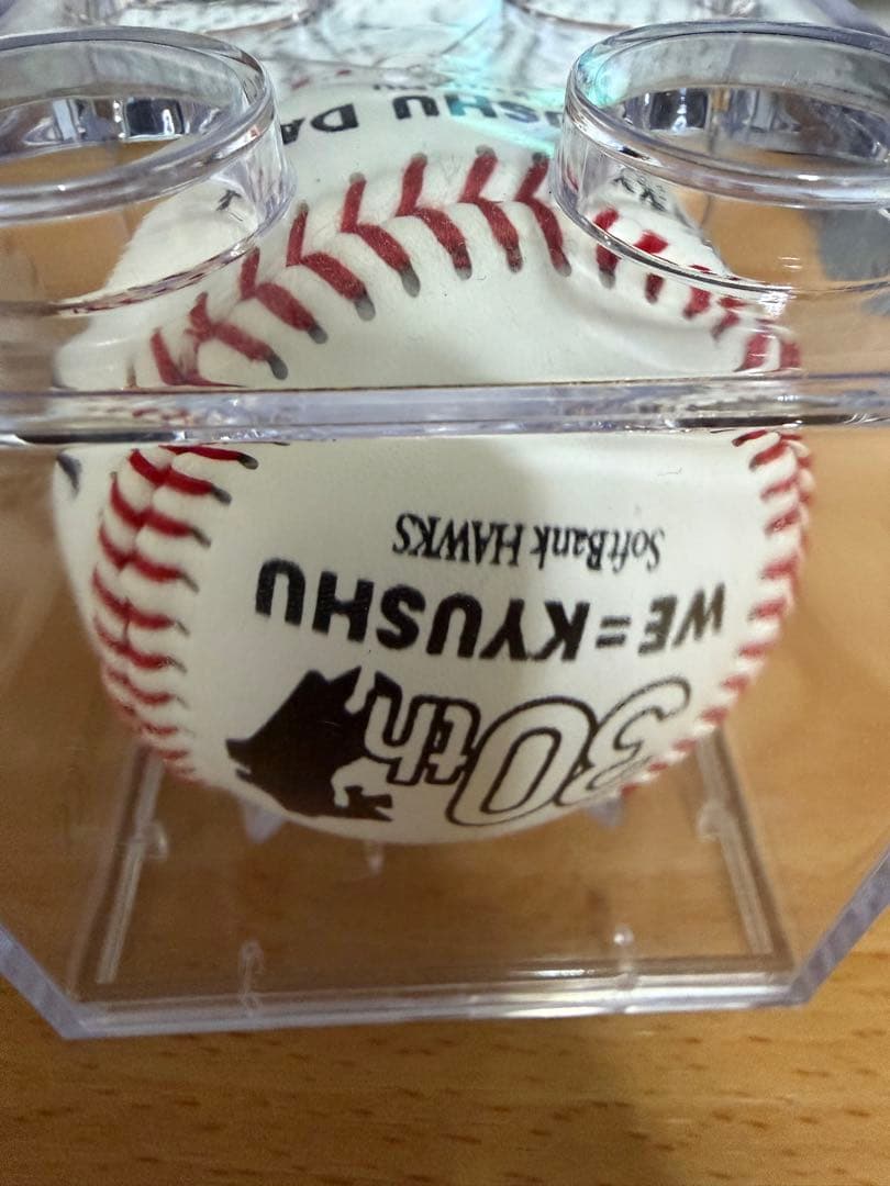 【柳田悠岐選手直筆サイン】SoftBank HAWKS 30th記念サインボール