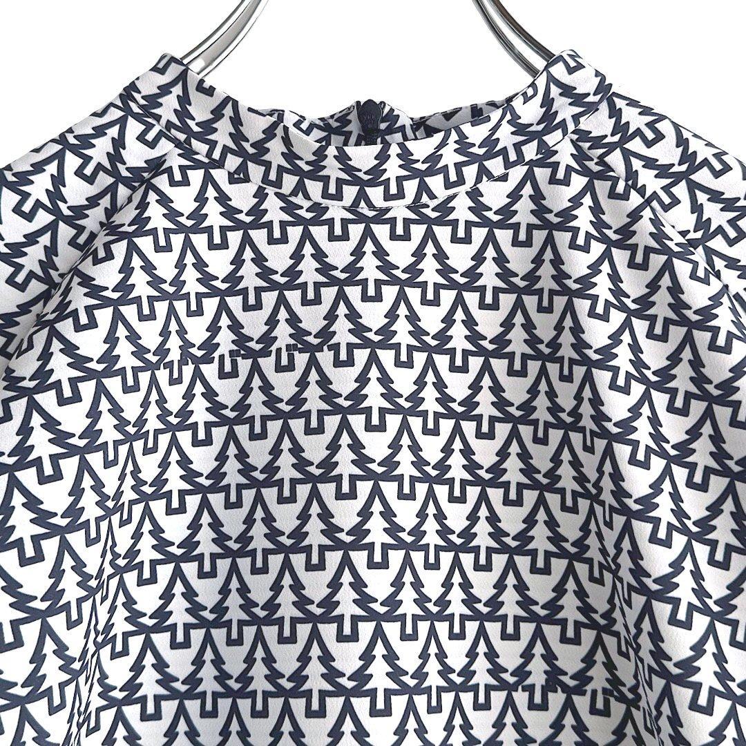 466 PGG 定価30,800円 長袖シャツ トップス ツリー柄 サイズ1 M