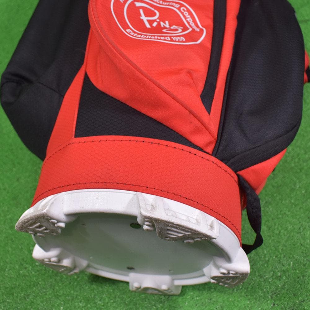 PING GOLF/ピン ゴルフ キャディバッグ９型【レッド】中古！