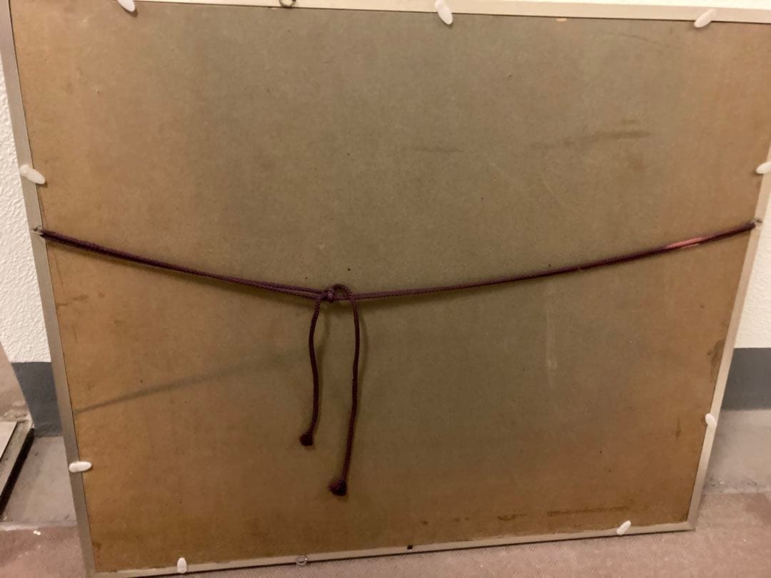 桃の絵　静物画