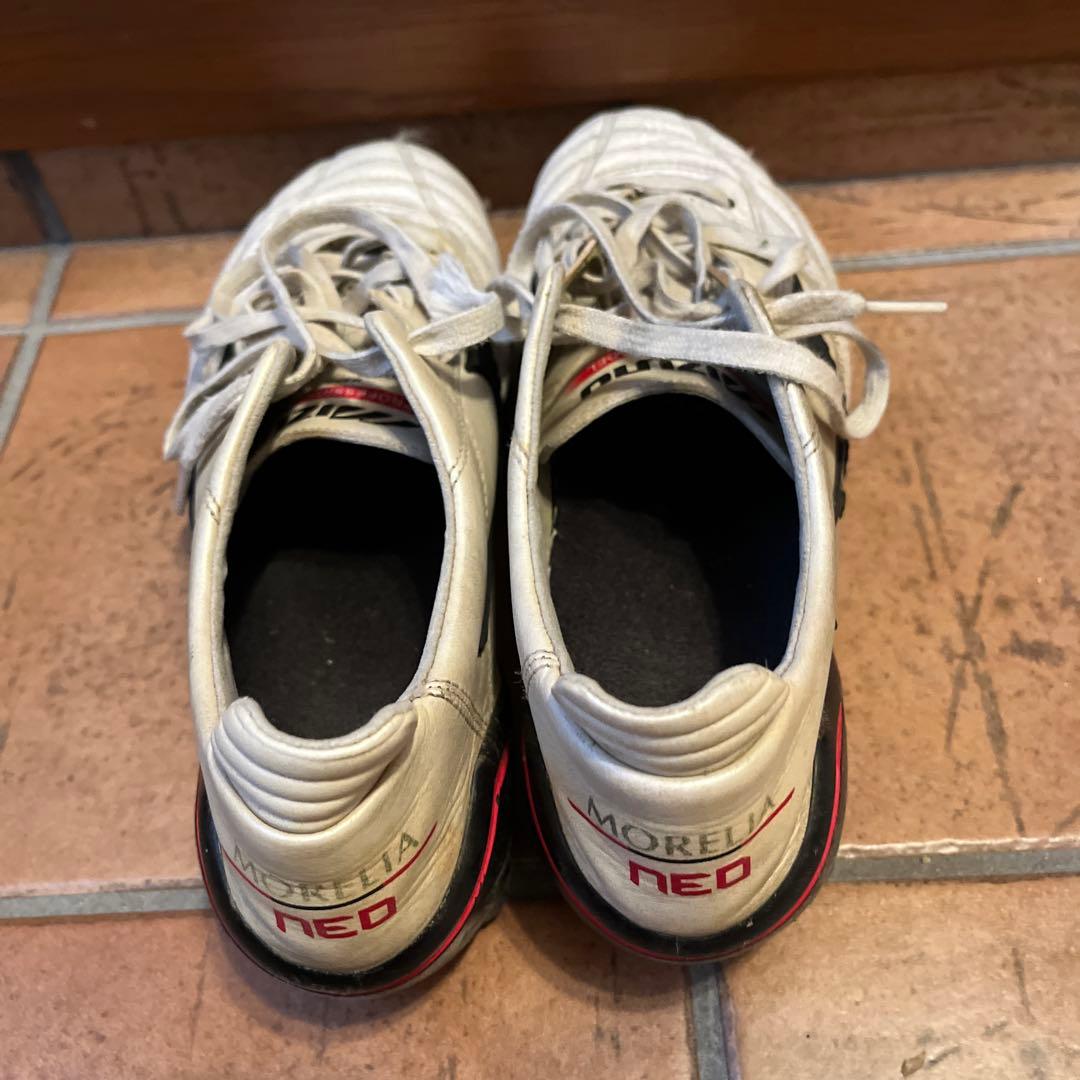 Mizuno Morelia ホワイト/レッド サッカーシューズ