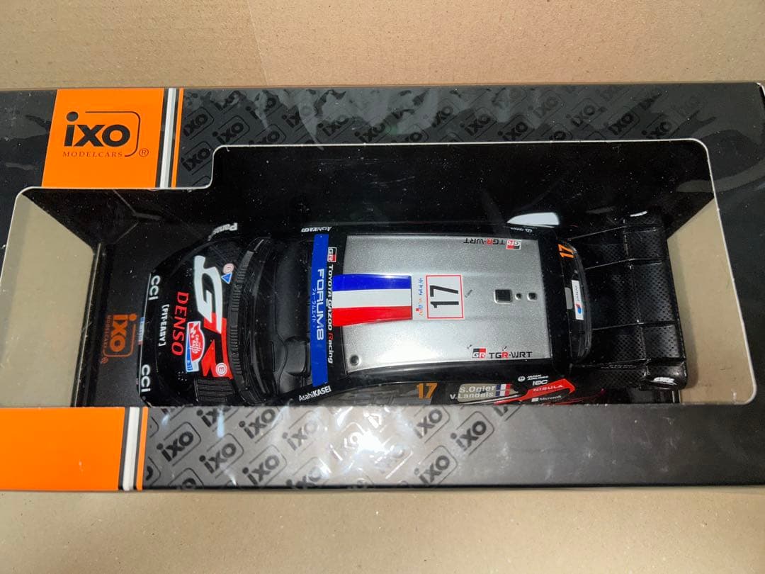 イクソ 1/18 トヨタ GRヤリス クロアチア2024 No.17
