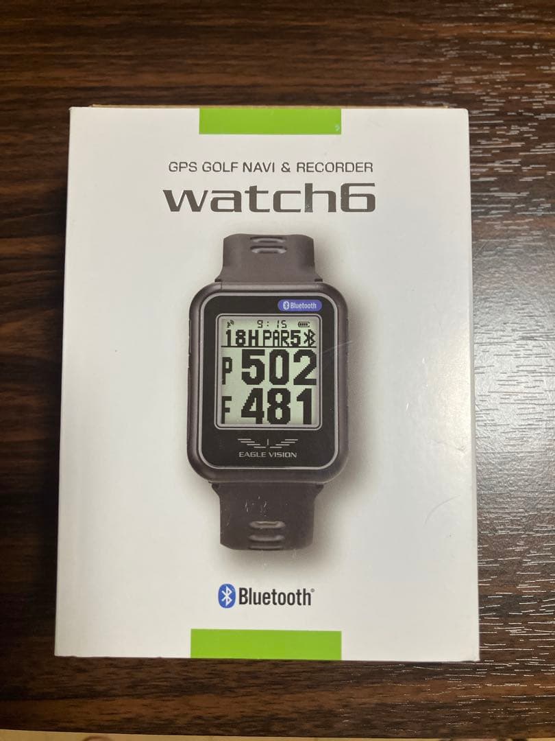 新品未使用EAGLE VISION watch6 GPSナビEV-236ブラック