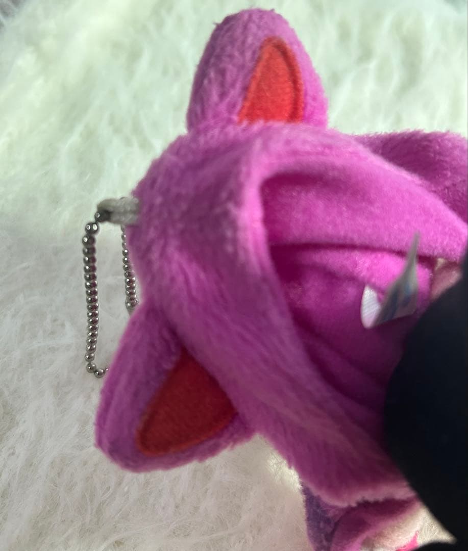 ディズニー ミニー チシャ猫 チェシャ猫 マフラーぬいぐるみバッジ キーホルダー